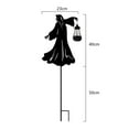 thumbnail image 3 of Arghm Solar Halloween Iron Decoration for Outdoor Garden Courtyard,Weather Resistant Stake Mount,Pathway Light, 3 of 3