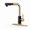 Black&Gold-Pull Out Kitchen Faucet, variant on Black&Brushed Classic High Arc Pull Down Sprayer Kitchen Faucet