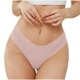 thumbnail image 4 of BLVB Women’s Seamless Underwear Soft Stretch Ice Silk Briefs Hipster No Show Bikini Panties for Ladies, 4 of 4