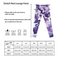 thumbnail image 6 of COEQINE Camo Violet Girls' Yoga Legging High Waist Sport Pants Buttery Soft Stretch Running Leggings, for 4-5 Years Kids Girls, 6 of 7