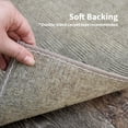 thumbnail image 5 of Koeckritz Rugs 6'x7' Taupe Patchwork Indoor/Outdoor Rug Soft, Durable & Easy to Clean, 5 of 6