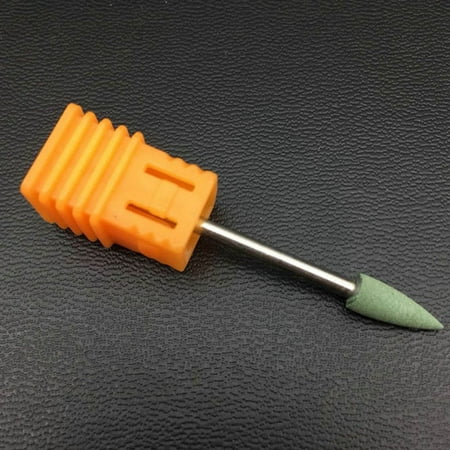 SHOPFIVE Best Rubber Nail Drill Bit Milling Cutters For Nail Manicure Silicone Polishing Buffer Files Electric Manicure (Best Manicure For Nail Biters)