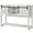White, variant on Aukfa 46" Farmhouse Console Table with Storage Shelf & Sliding Barn Doors, Wood Entryway Table with Storage for Living Room, Hallway, Foyer, Dark Gray
