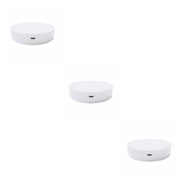 Toystoory LED Inalámbrico Pequeñas Luces Nocturnas Sensor USB Linterna de Carga Mesita de Noche Luces Nocturnas Lámpara Dormitorio Cocina Luz Type1 NO1