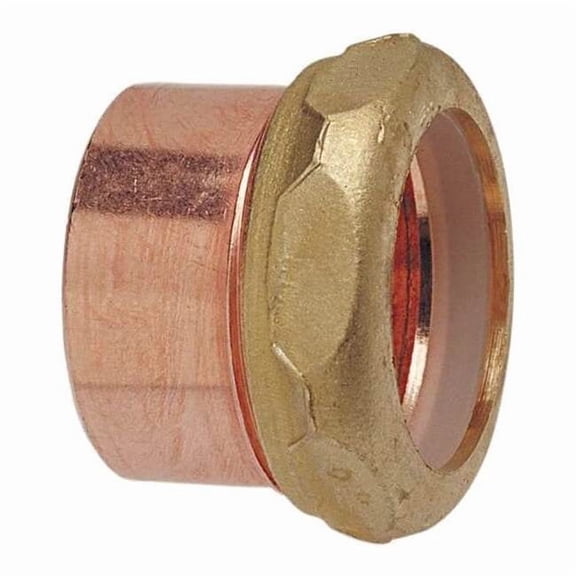 Nibco 1-1/2" x 1-1/4" NOM C x SJ Copper Adapter 901-7R