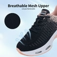 thumbnail image 6 of JOYFON Women Running Shoes Tennis Athletic Sneakers Cushioned Non Slip Lightweight Walking Shoes BlackOrange Size 10, 6 of 6