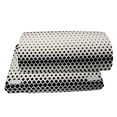 thumbnail image 4 of Damask Foot Rest, Classical Antique Victorian Inspired Shapes Modern Print Work of Art, Non-Slip Backing Adjustable Ergonomic Memory Foam Leg Support for Office, Black and White, by Ambesonne, 4 of 5