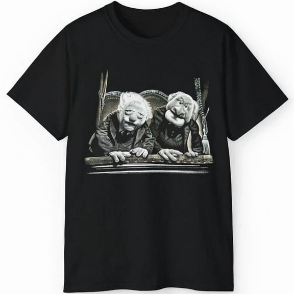 Rare Vintage Muppets Statler And Waldorf Tee unisex cotton T Shirt S-5XL
