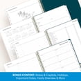 thumbnail image 6 of Blue Sky 2026-2027 Weekly and Monthly Academic Year Planner Calendar, July 2026 - June 2027, 8.5" x 11", Flexible Cover, Wirebound, Storage Pocket, Laminated Tabs, Greta, 6 of 10