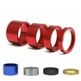 thumbnail image 6 of Carevas 4pcsset Aluminum Bike Headset Washer Mountain Front Fork Washer Bike Stem Handlebar Spacers Rings Gasket, 6 of 6