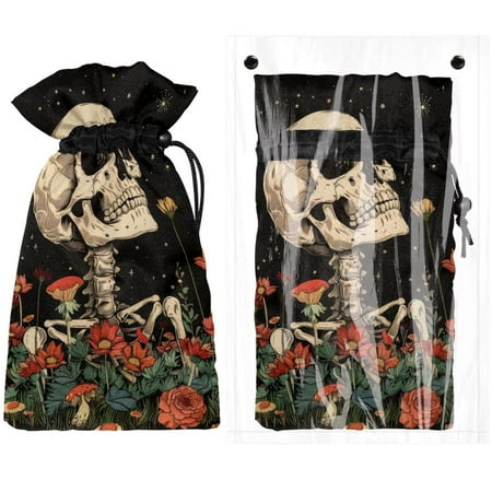 

Josid Mushroom Pattern Reusable Outdoor Faucet Insulation Covers Waterproof and Freeze-Resistant Spigot Protector Bags 2 Pack 11 x 6.9