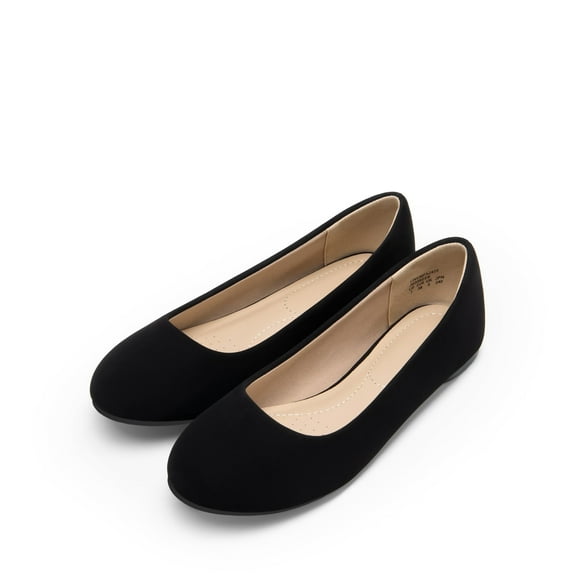 BURUDANI Womens Mary Jane Ballerina Ballet Flats Non-Slip Comfortable Dress Shoes