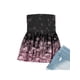 thumbnail image 3 of SAYOO Camisetas Sin Tirantes para Mujer, Sin Mangas Plisadas Color Degradado/Pluma/Raya/Flor/Bandera Pullover, Tops Sueltos de Verano para Mujer SAYOO  casual, 3 of 5