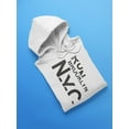 thumbnail image 3 of New York-brooklyn.  Hoodie Men -Image by Shutterstock, Male XX-Large, 3 of 4