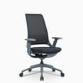 thumbnail image 1 of Desky Pulse Supportive Desk Chair - Black / Grey / No Headrest, 1 of 9