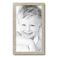 thumbnail image 2 of ArtToFrames 11x19 Inch Silver Thin Picture Frame, This Silver Wood Poster Frame is Great for Your Art or Photos, Comes with Regular Glass (2WOM-4904), 2 of 7