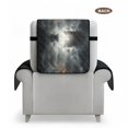 thumbnail image 3 of SCRAWLGOD Eagle Cross Print Recliner Cover Washable Recliner Chair Cover with Pocket Dustproof Anti Scratch Reclining Chair Slipcover for Dogs, 3 of 7