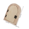 thumbnail image 2 of DEEPCRAFF 1Pcs Wood Light Switch Cover Plate Khaki Protective Cover for Wall Switch Home Decor, 2 of 6