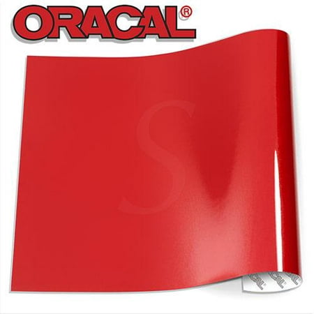 Oracal 651 Glossy Vinyl Sheets - Red (Best Price Oracal 651)