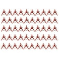 thumbnail image 1 of Grafting Clip 100pcs Mini Garden Red Flated Plastic For Garden Vegetable Flower, 1 of 4