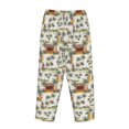 thumbnail image 5 of Goofa Hawaiian Style Printed Soft Pajama Pants for Women, Wide Leg Comfy Casual Lounge Yoga Pants-Small, 5 of 9
