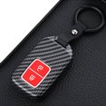 thumbnail image 4 of Speravity Elegante cubierta de fibra de carbono Viscosidad fuerte Pantalla luminosa Funda para llave remota Carcasa protectora impermeable con hebilla Automoción decorativa y accesorios Speravity VI016678-00, 4 of 6