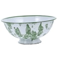 thumbnail image 4 of ULTNICE Large Enamel Bowl Classic Enamel Bowl Round Kitchen Use Storage Holder 1 Set, 4 of 8