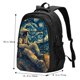 thumbnail image 5 of Easygdp Astronaut Starry Night Mochila para Laptop de Viaje con Puerto USB, Mochila para Laptop con Puerto de Carga USB para Mujeres y Hombres, 5 of 7