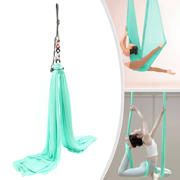 Aerial Yoga Practice Polyester Strap, Aerial Yoga Practice Equipment, Yoga Hammock Practice Kit for Aerial Yoga, Aerial Dance, Aerial Acrobatics