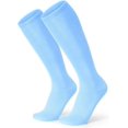 thumbnail image 2 of 1Pairs Baseball Soccer Softball Socks for Youth Adult Solid Colors Socks for Boy Girl, 2 of 6