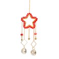 thumbnail image 1 of CSChome Sun Catcher Shiny Glitter Pendant with Good Refraction Effect Sparkling Light Wrapped Pentagram Faux Crystal Design Balcony Decoration, 1 of 7
