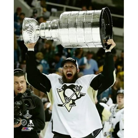 - Nick Bonino with the Stanley Cup Game 6 of the 2016 Stanley Cup Finals Sports Photo