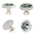 4 Pieces Seagull Knobs Drawer Knobs, 1.37" Kitchen