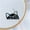 Black Bombay Kitten Cat, variant on WIRESTER Magnetic Needle Minder, Cute Needle Nanny Magnet for Cross Stitch, Embroidery, Sewing & Needlework Accessories - Black Bombay Kitten Cat