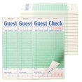 thumbnail image 1 of Chequeras Guest Check-Books para servidores FMP Brands, paquete de 20 (1000 hojas), 1 of 8