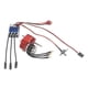 thumbnail image 3 of Kit ESC de caja de cambios con motor sin escobillas, controlador de velocidad eléctrico para reparación de coches RC 1/12 T rojo, 3 of 8