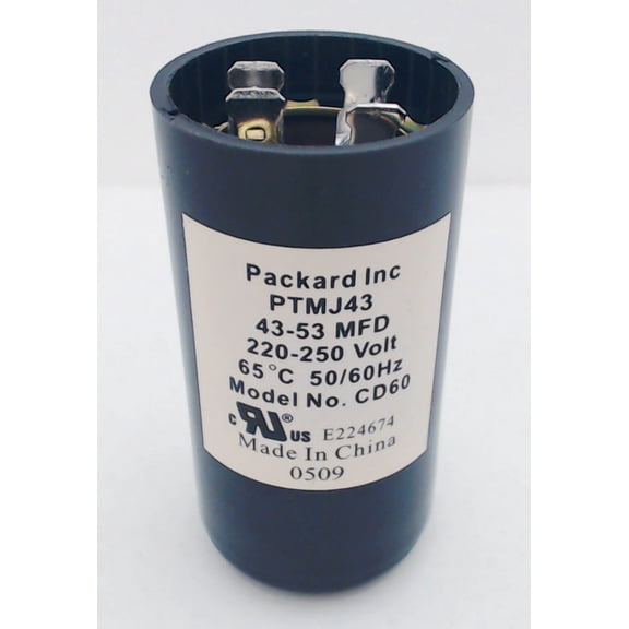 NEW PTMJ43 Motor Start Capacitors N/A Packard