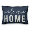 thumbnail image 2 of Creative Products Welcome Home on Blue 14x20 Indoor / Outdoor Pillow, 2 of 3