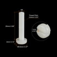 thumbnail image 2 of Unique Bargains Nylon Machine Screws, M5x25mm Slotted Pan Head Fasteners Bolts, White 50Pack, 2 of 4