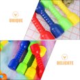 thumbnail image 3 of OULII 5pcs Small Kids Dumbbells Green Dumbbells For Kindergarten Gymnastics With Arm Strength Training, 3 of 8