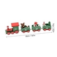 thumbnail image 2 of asddcavvf Of Christmas Train Decoration Cute Wooden Mini Train Set Children Christmas Party Toys Cool Christmas Ornament And Christmas Bulbs Christmas Ornament, 2 of 3