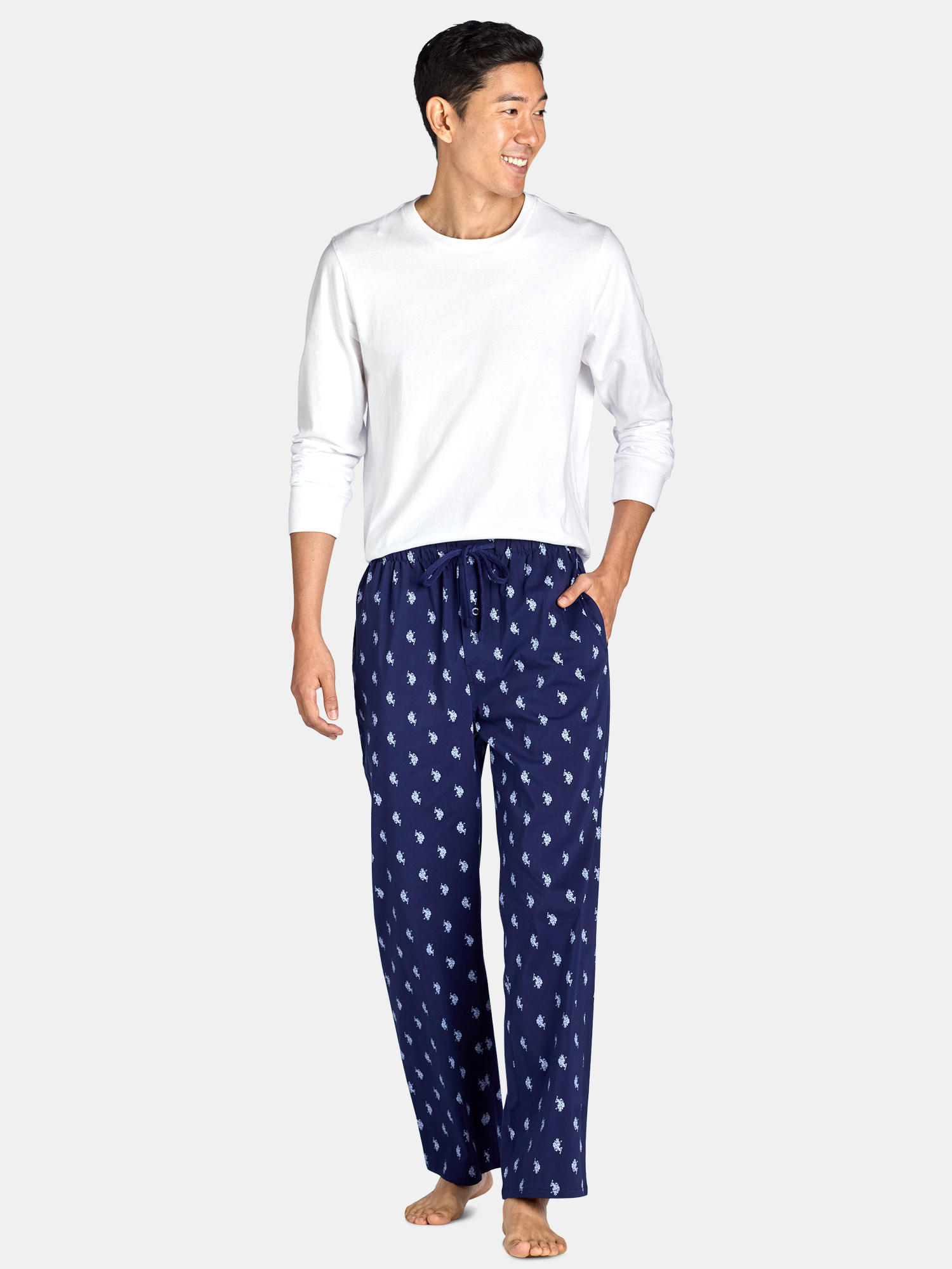 U.S. Polo Assn. Men's Plaid Lounge Pajama Pants photo 2