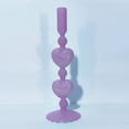 thumbnail image 2 of Candelabro de cristal para decoración del hogar, candelabro de boda romántico nórdico simple, candelabro de cristal retro francés, 2 of 5