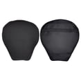 thumbnail image 1 of Black Gel Motorcycle Seat Cushion with 3D Shock-Absorbing & Heat-Resistant Features, Includes Comfortable Gel Pad and Protective Seat Cover - Universal Fit Design for Enhanced Riding Comfort, 1 of 6