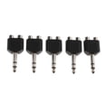 thumbnail image 3 of Adaptador divisor AV Audio/vídeo Sunnimix 6,5mm Macho a Doble RCA Hembra 2 piezas, 3 of 8