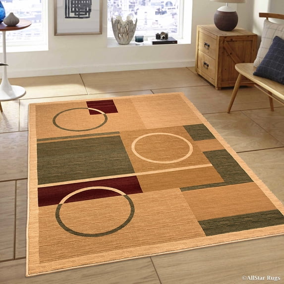 Allstar White High-End Ultra-Dense Thickness Weight Woven Traditional Persian. High Quality Area Rug (7' 10" x 10' 8")