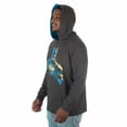 thumbnail image 2 of Batman Dark Knight Character Heather Hoodie-Medium, 2 of 2