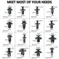 thumbnail image 4 of PENGXIANG 625PCS Car Retainer Clips Kits with Fastener Remover Cars Body Trim Clips Kits Plastic Cars Fasteners Kit Car Door Panel Bumper Fender Rivets Auto Parts Kits for Most Cars, 4 of 10