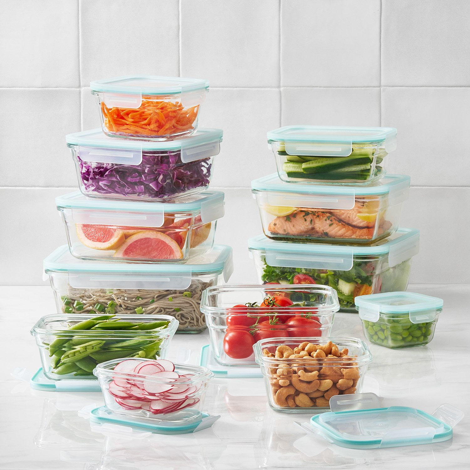 Member's Mark 24-Piece Glass Food Storage