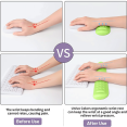 thumbnail image 4 of Protector de muñeca de espuma viscoelástica, almohadilla de ratón ergonómica de gel suave, protector de muñeca para teclado, juego de protector de muñeca para ratón, verde, 4 of 6
